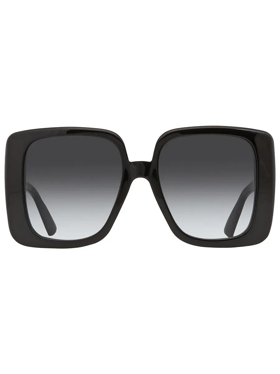 Женские солнцезащитные очки Gucci Grey Square GG1314S 001 55