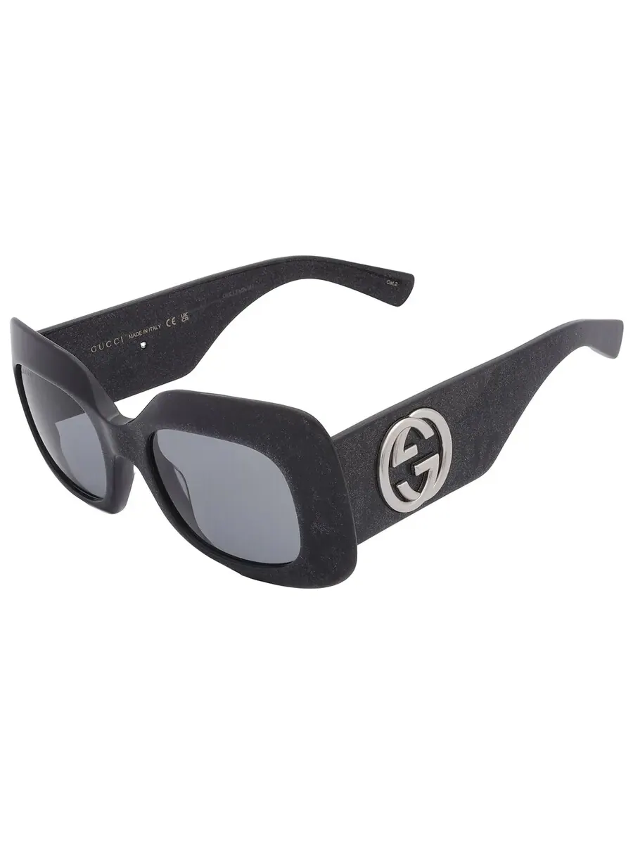 Женские солнцезащитные очки Gucci Grey Square GG1695S 003 51 — изображение 4 из 6, серый