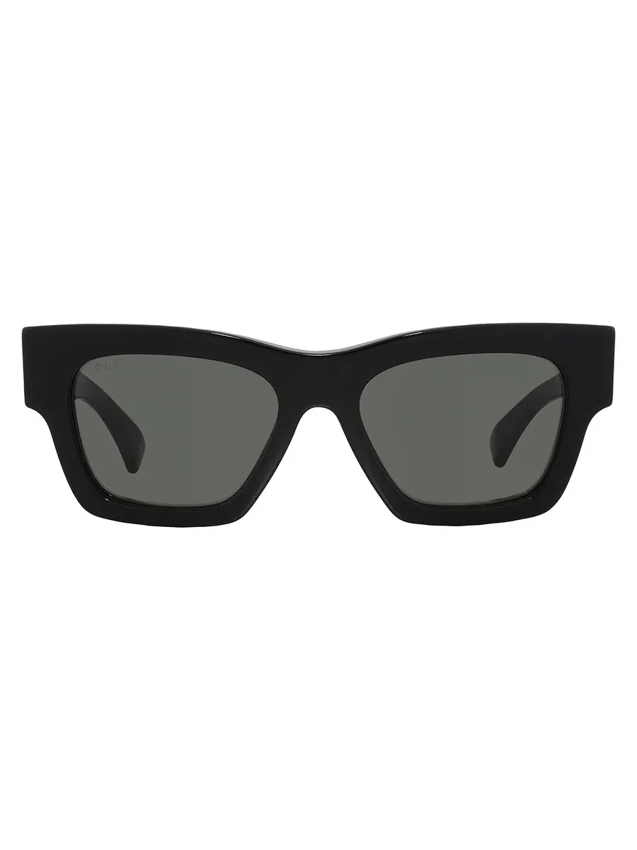 Женские солнцезащитные очки Gucci серого квадратного цвета GG1835S 001 52