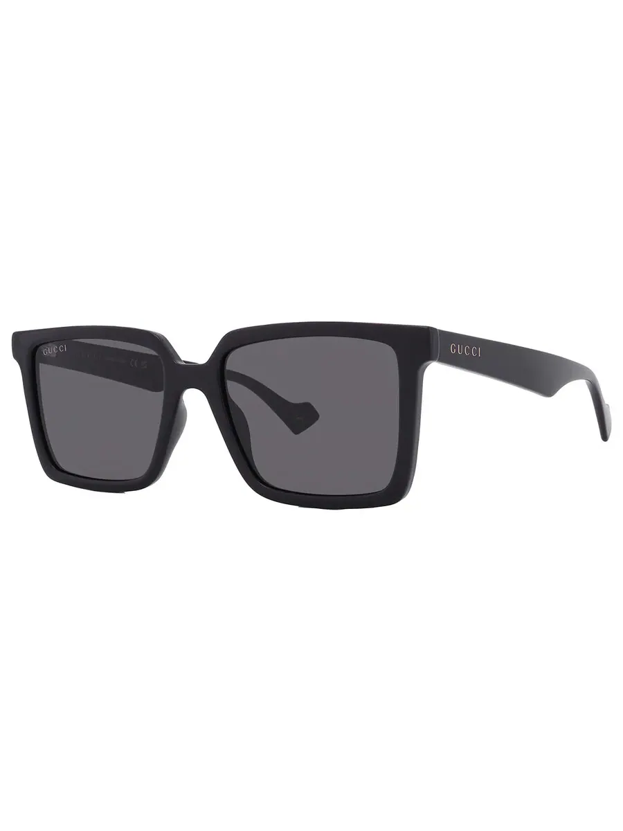 Мужские солнцезащитные очки Gucci Grey Square GG1540S 001 55 — изображение 3 из 6, серый