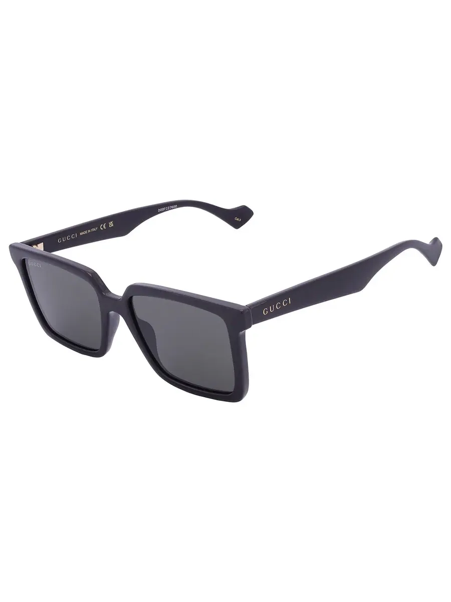 Мужские солнцезащитные очки Gucci Grey Square GG1540S 001 55 — изображение 4 из 6, серый