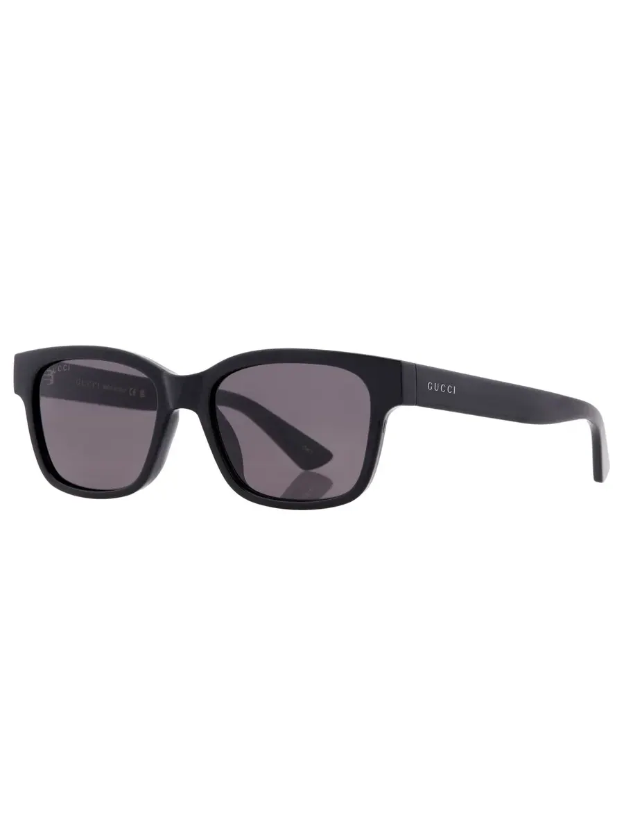 Мужские солнцезащитные очки Gucci Grey Square GG1716 001 54 — изображение 2 из 5, черный