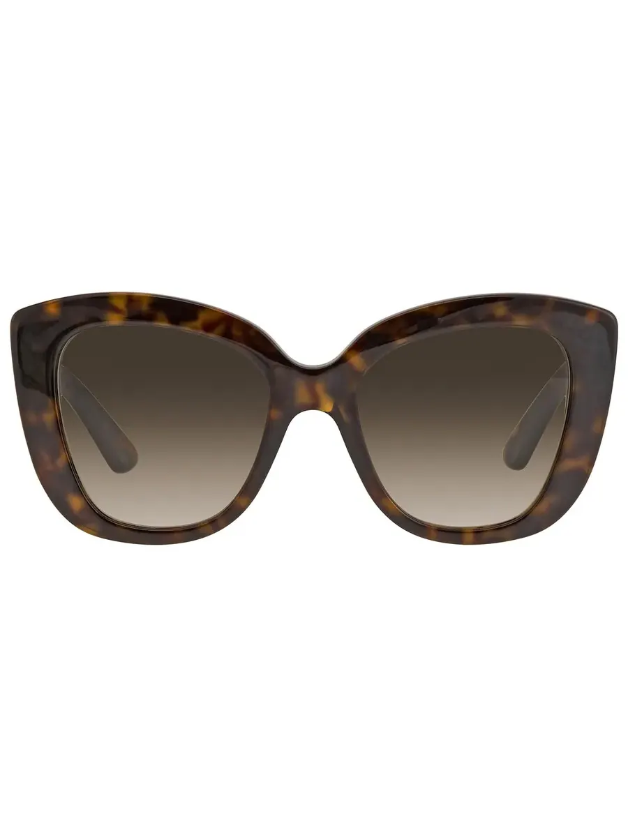 Женские солнцезащитные очки Gucci светло-коричневые с бабочкой GG0327S 002 52
