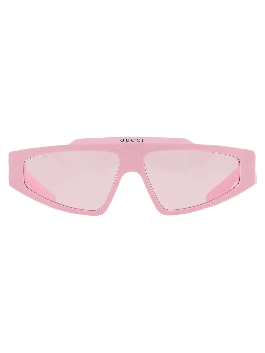 Унисекс солнцезащитные очки Gucci Pink Browline GG1591S 003 58
