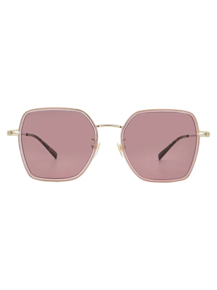 Женские солнцезащитные очки Gucci Red Square GG1850SA 004 53, розовый/золотой
