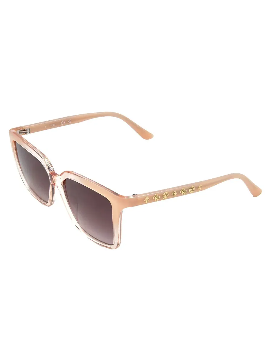 Очки для женщин Guess Brown Gradient Square GU00099 25F 55 — изображение 4 из 4, слоновая кость