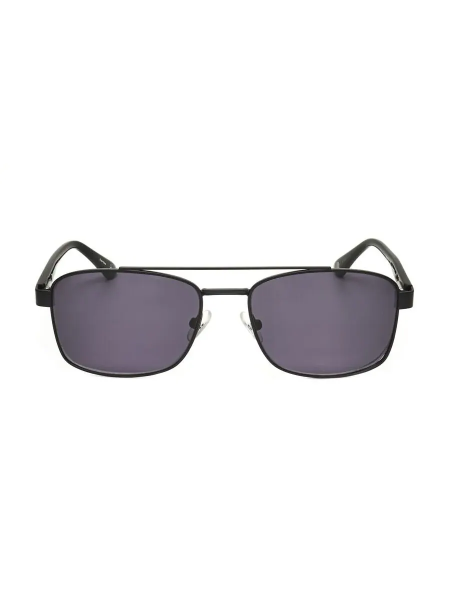 Мужские черные авиаторские солнцезащитные очки Hackett HEKS1261-002-1