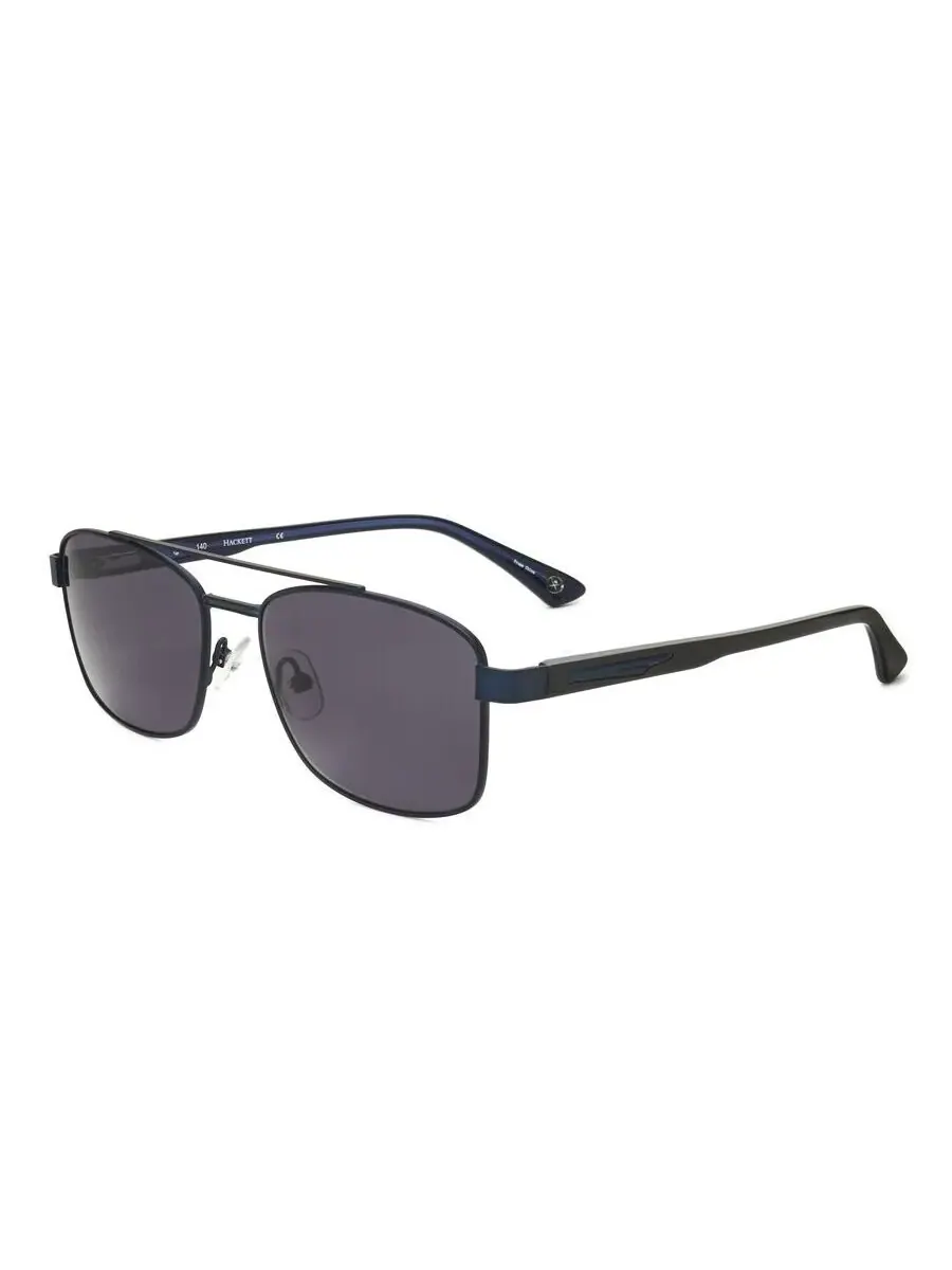 Мужские синие солнцезащитные очки Hackett Aviator HEKS1261 — изображение 2 из 3, серый