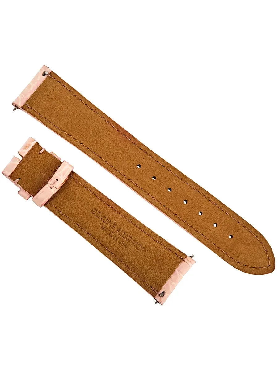 Ремешок Hadley Roma 21 мм из аллигаторовой кожи матовый розовый — изображение 2 из 2