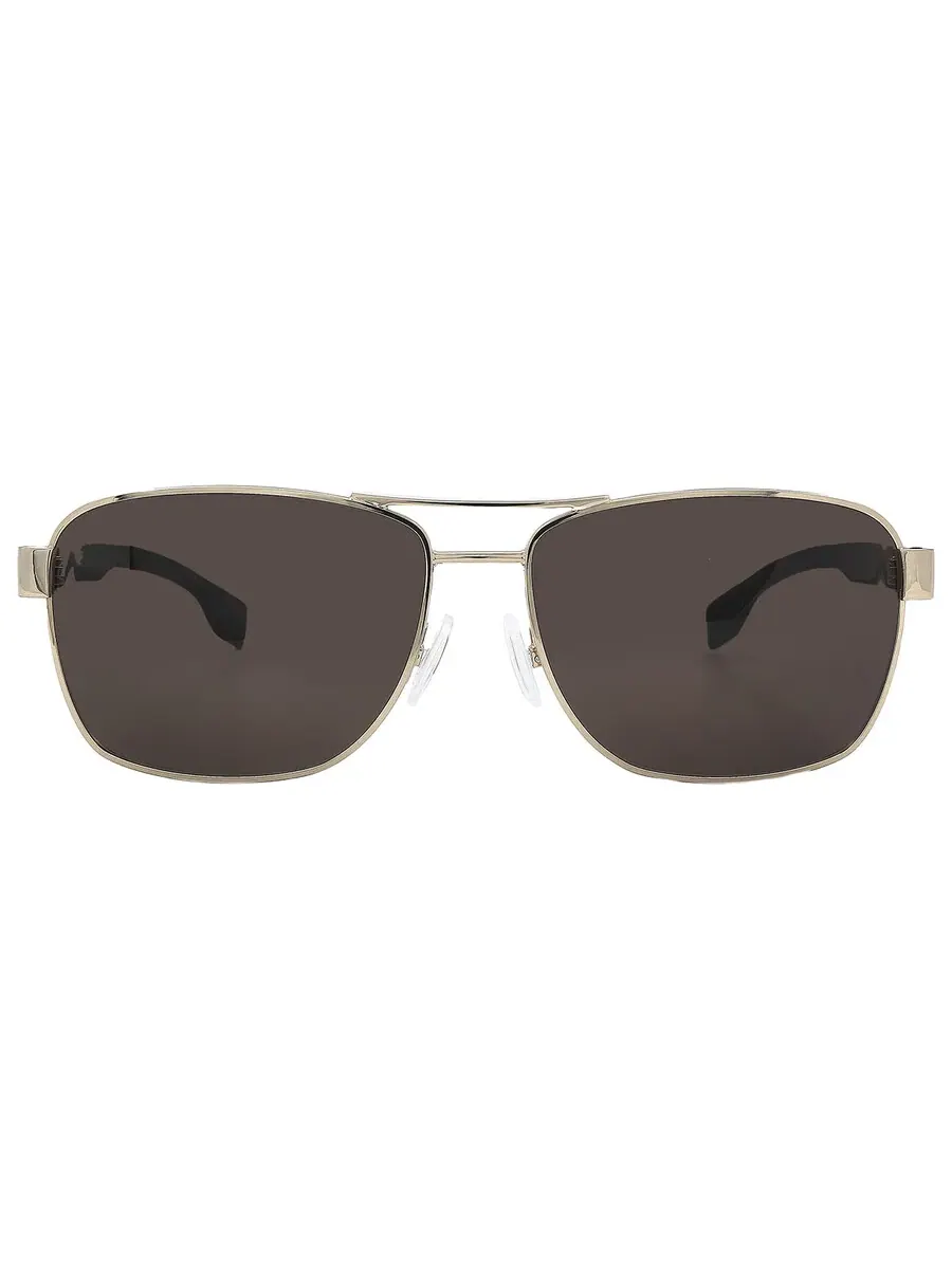 Солнцезащитные очки мужские Hugo Boss Brown Pilot BOSS 1559/O/S 0FG4/70 60, коричневый/золотой