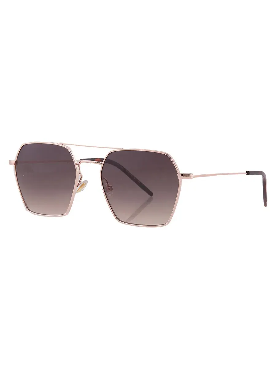 Солнцезащитные очки для женщин Hugo Boss Brown Shaded Geometric BOSS 1533/S 0000/PR 54 — изображение 2 из 5