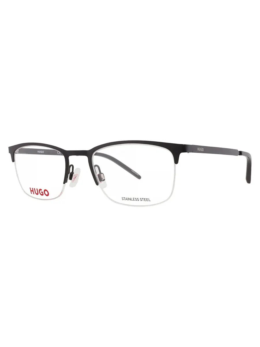 Мужские очки Hugo Boss Demo Oval HG 1019 0003 53 — изображение 2 из 5, черный