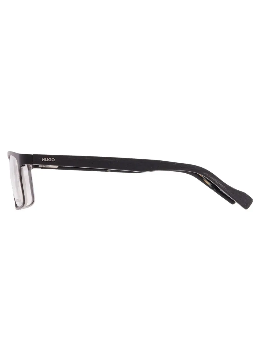 Мужские очки Hugo Boss Demo Rectangular HG 0151 0003 55 — изображение 4 из 5, черный