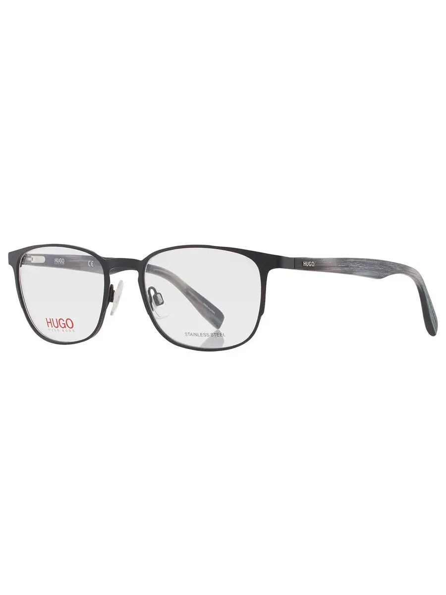 Мужские очки Hugo Boss Demo Rectangular HG 0304 0003 53 — изображение 3 из 6, черный