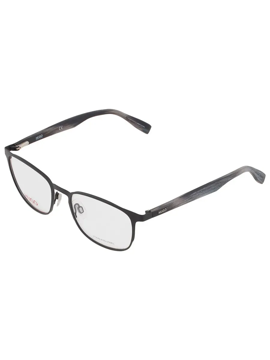 Мужские очки Hugo Boss Demo Rectangular HG 0304 0003 53 — изображение 4 из 6, черный