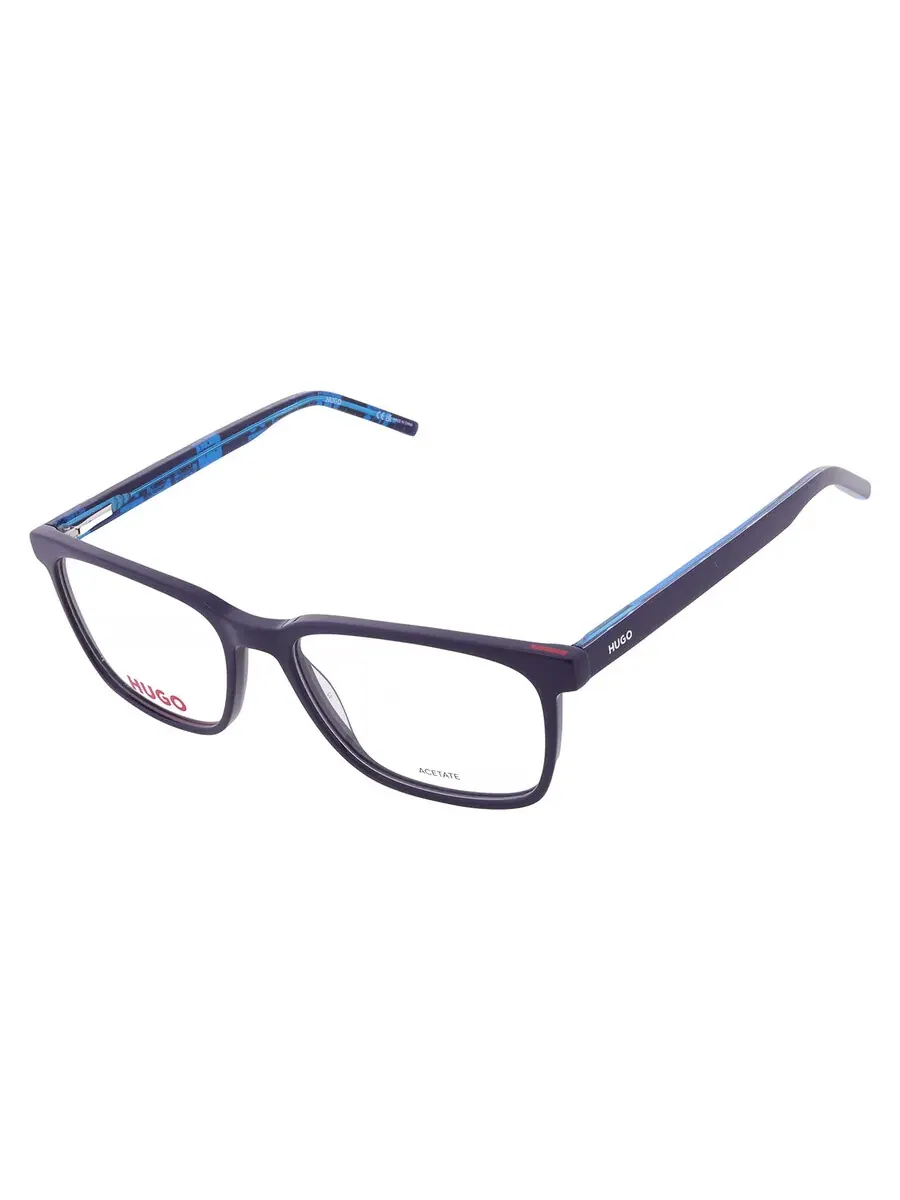 Очки мужские прямоугольные Hugo Boss Demo HG 1074 0S6F 56 — изображение 3 из 5, синий