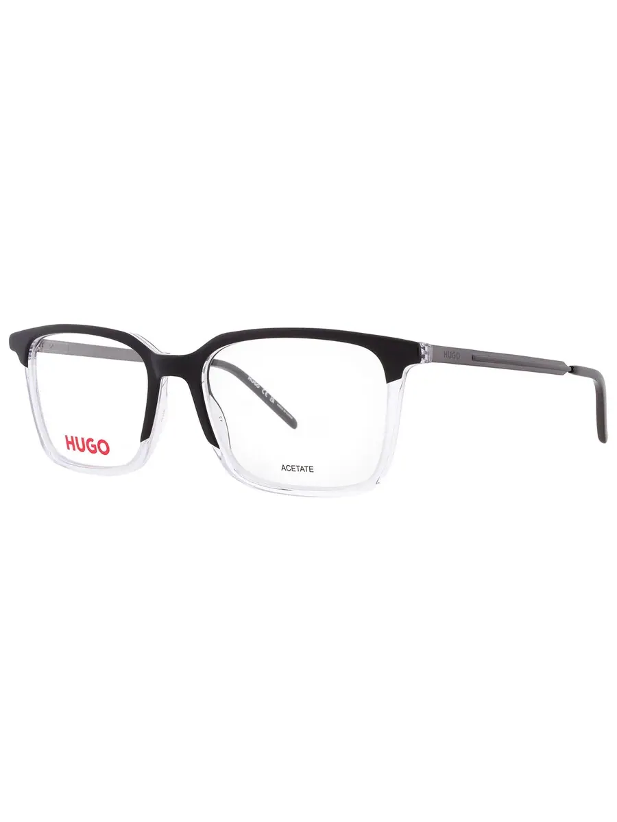 Мужские прямоугольные очки Hugo Boss Demo HG 1125 07C5 53 — изображение 2 из 5, черный