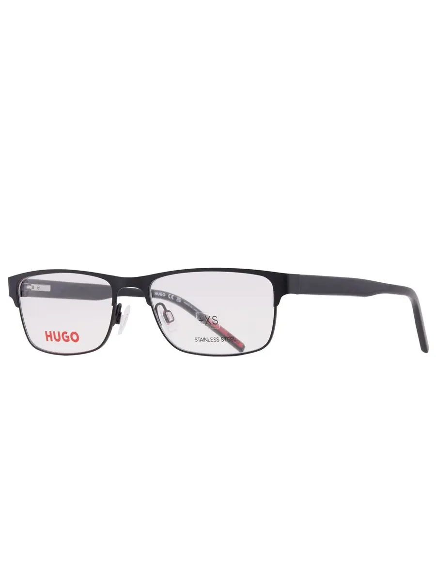 Мужские очки Hugo Boss Demo Rectangular HG1263 0807 55 — изображение 2 из 5, черный