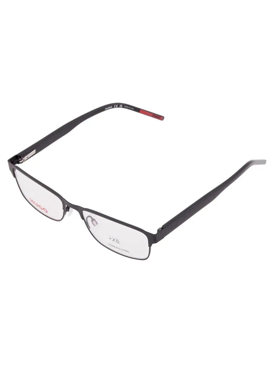 Мужские очки Hugo Boss Demo Rectangular HG1263 0807 55 — изображение 3 из 5, черный