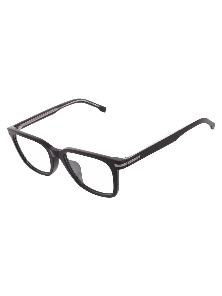 Демонстрационные квадратные очки Hugo Boss BOSS 1541/F 0807 52 — изображение 3 из 5, черный