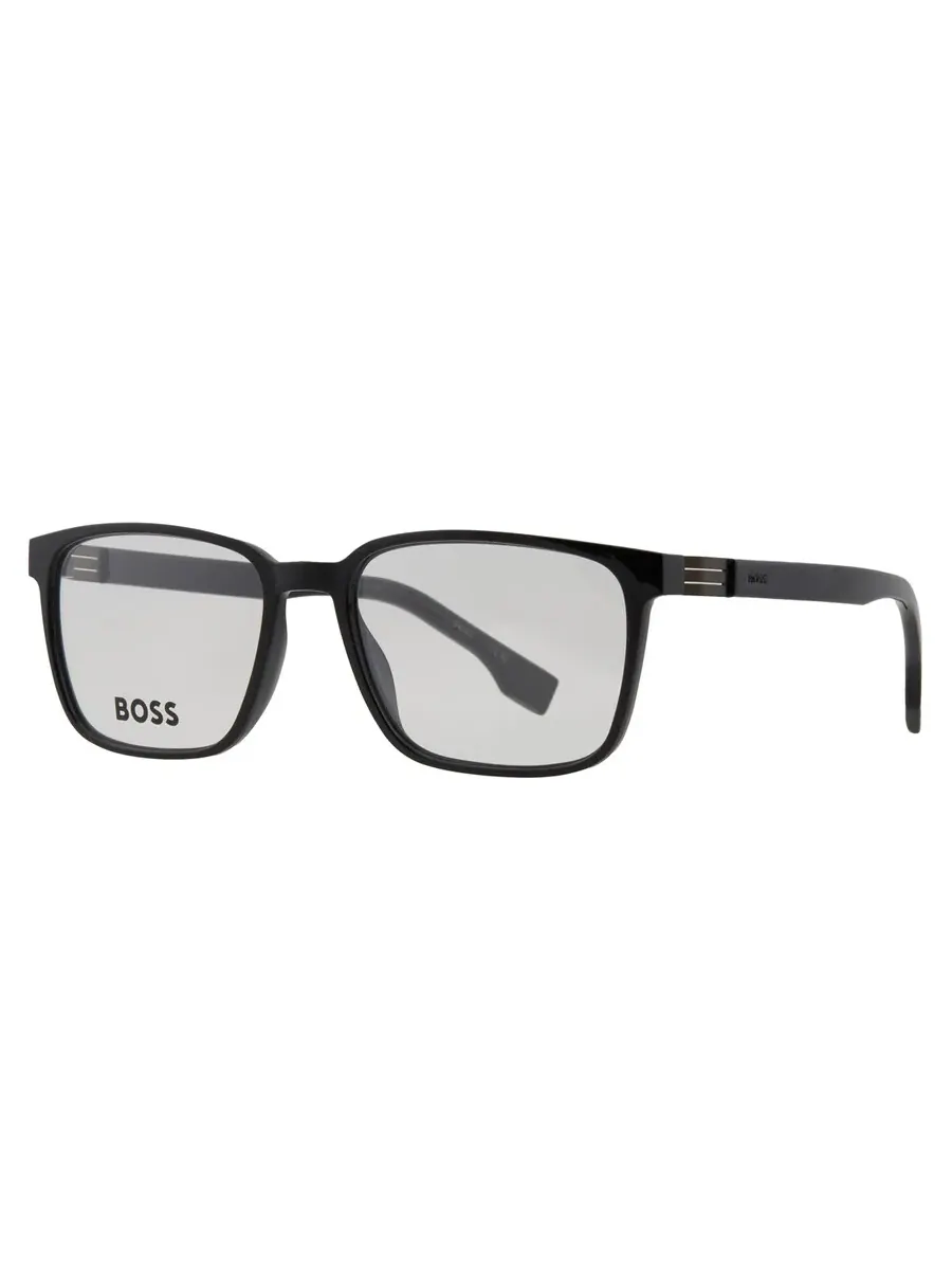 Мужские очки Hugo Boss Demo Square BOSS 1578 0807 57 — изображение 2 из 5, черный