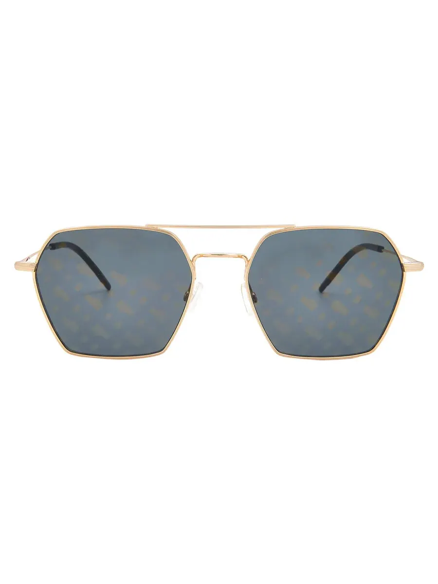 Женские солнцезащитные очки Hugo Boss Gold Decor Navigator BOSS 1533/S 0000/7Y 54