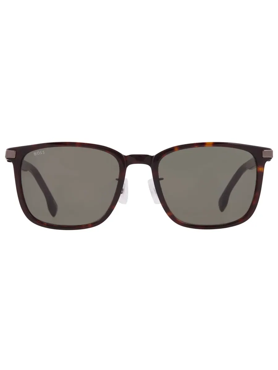 Мужские солнцезащитные очки Hugo Boss Green Square BOSS 1406/F/SK 0086/QT 57