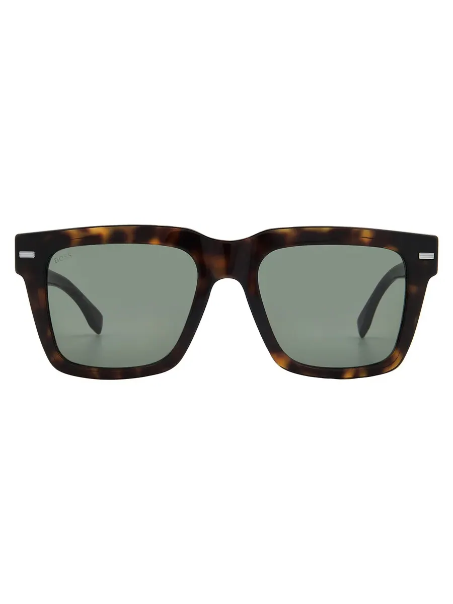 Мужские солнцезащитные очки Hugo Boss Green Square BOSS 1442/S 0086/QT 53