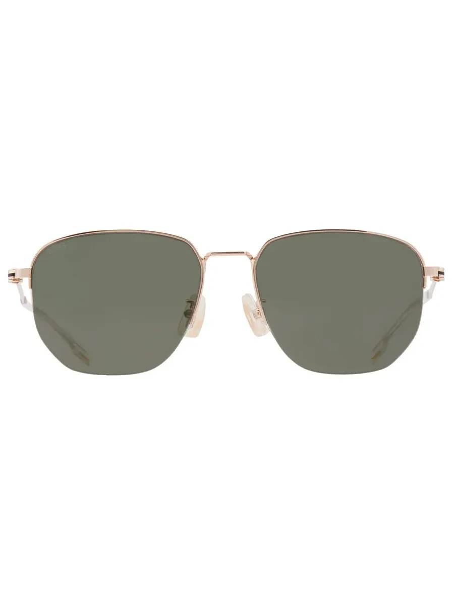 Мужские солнцезащитные очки Hugo Boss Green Square BOSS 1538/F/SK 0J5G/QT 57