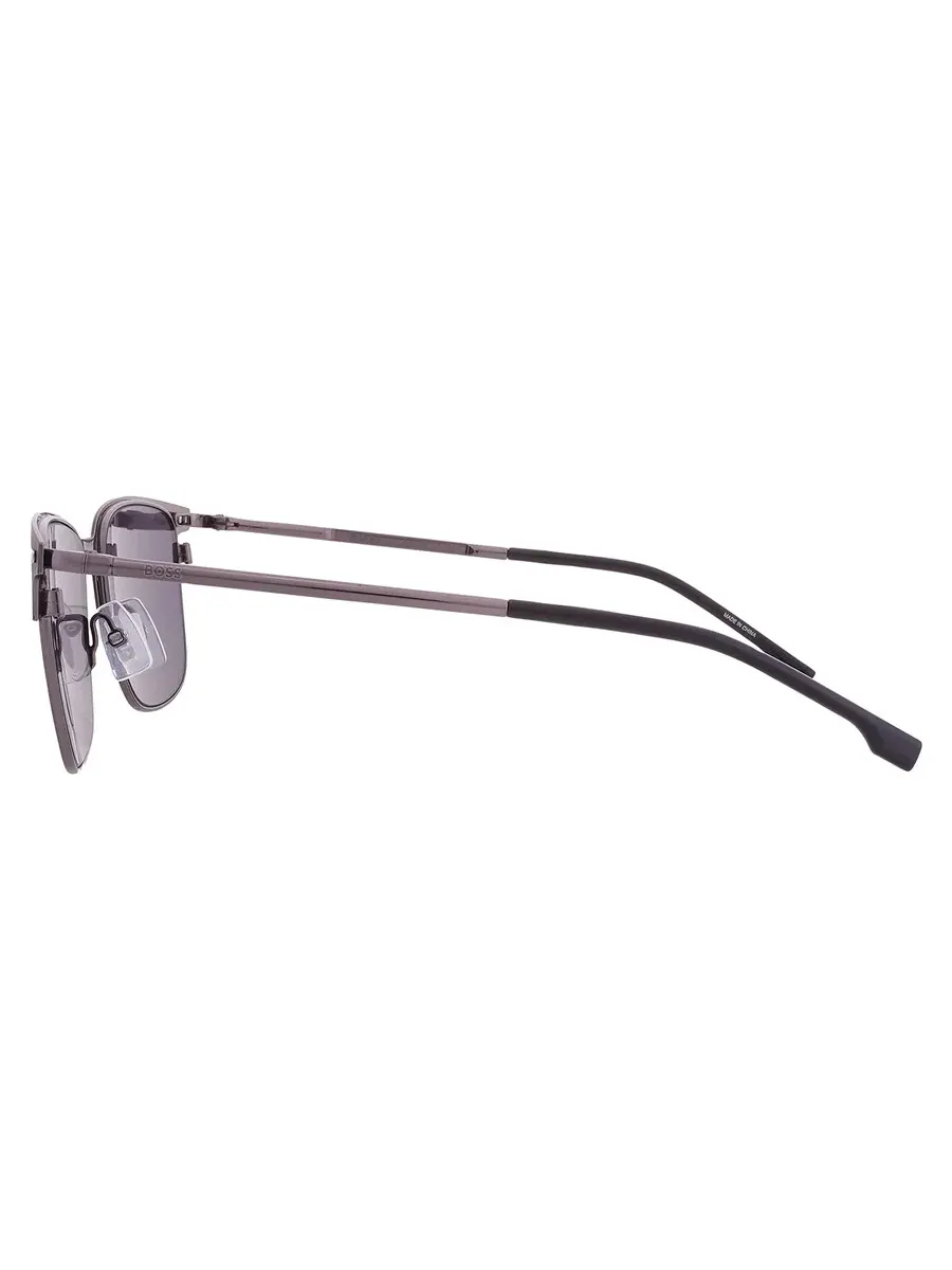 Солнцезащитные очки Hugo Boss Grey Square для мужчин BOSS 1019/S 0003/IR 54 — изображение 4 из 5, черный