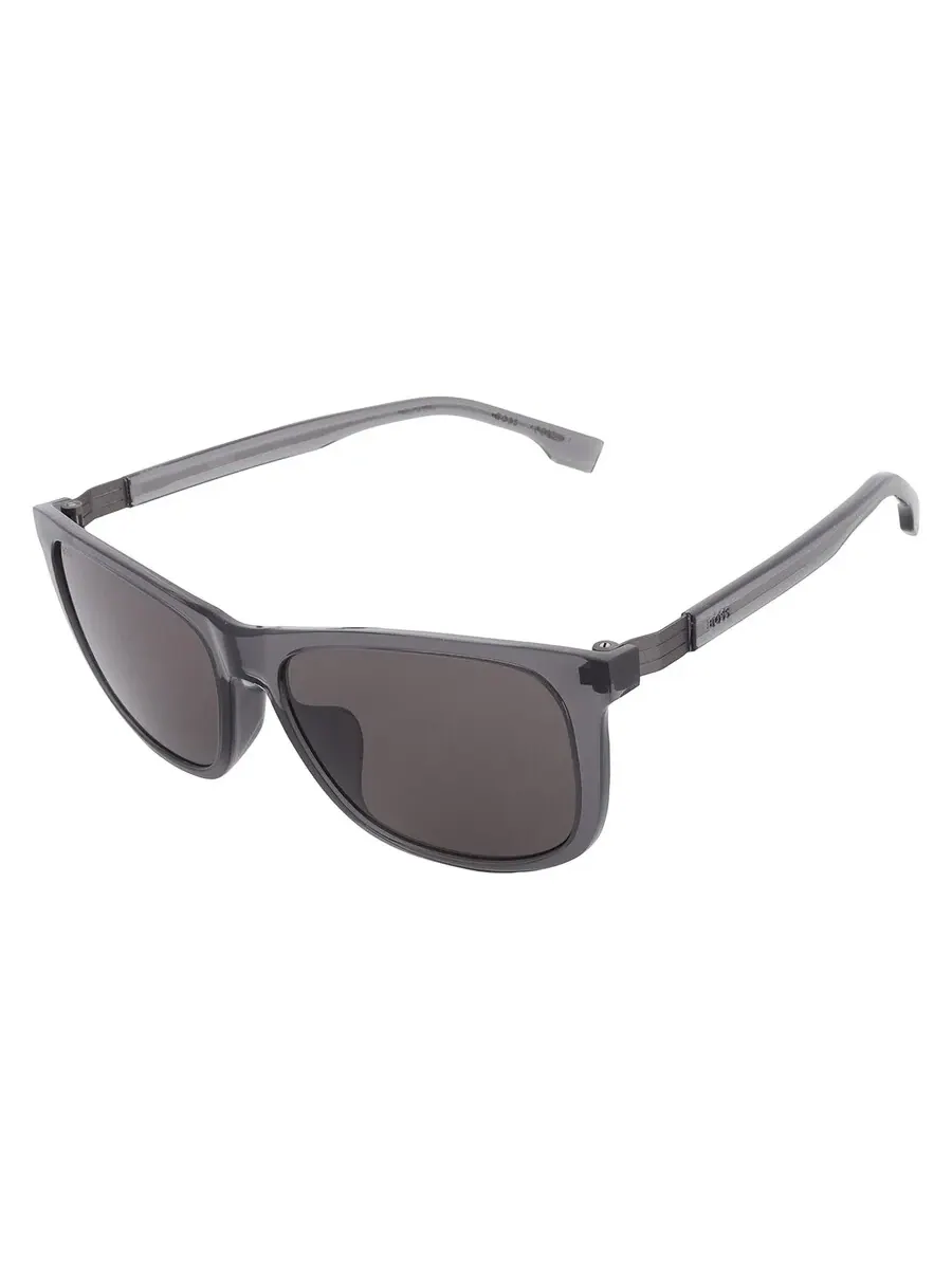 Мужские солнцезащитные очки Hugo Boss Grey Square BOSS 1617/F/S 0KB7/IR 59 — изображение 3 из 5, серый