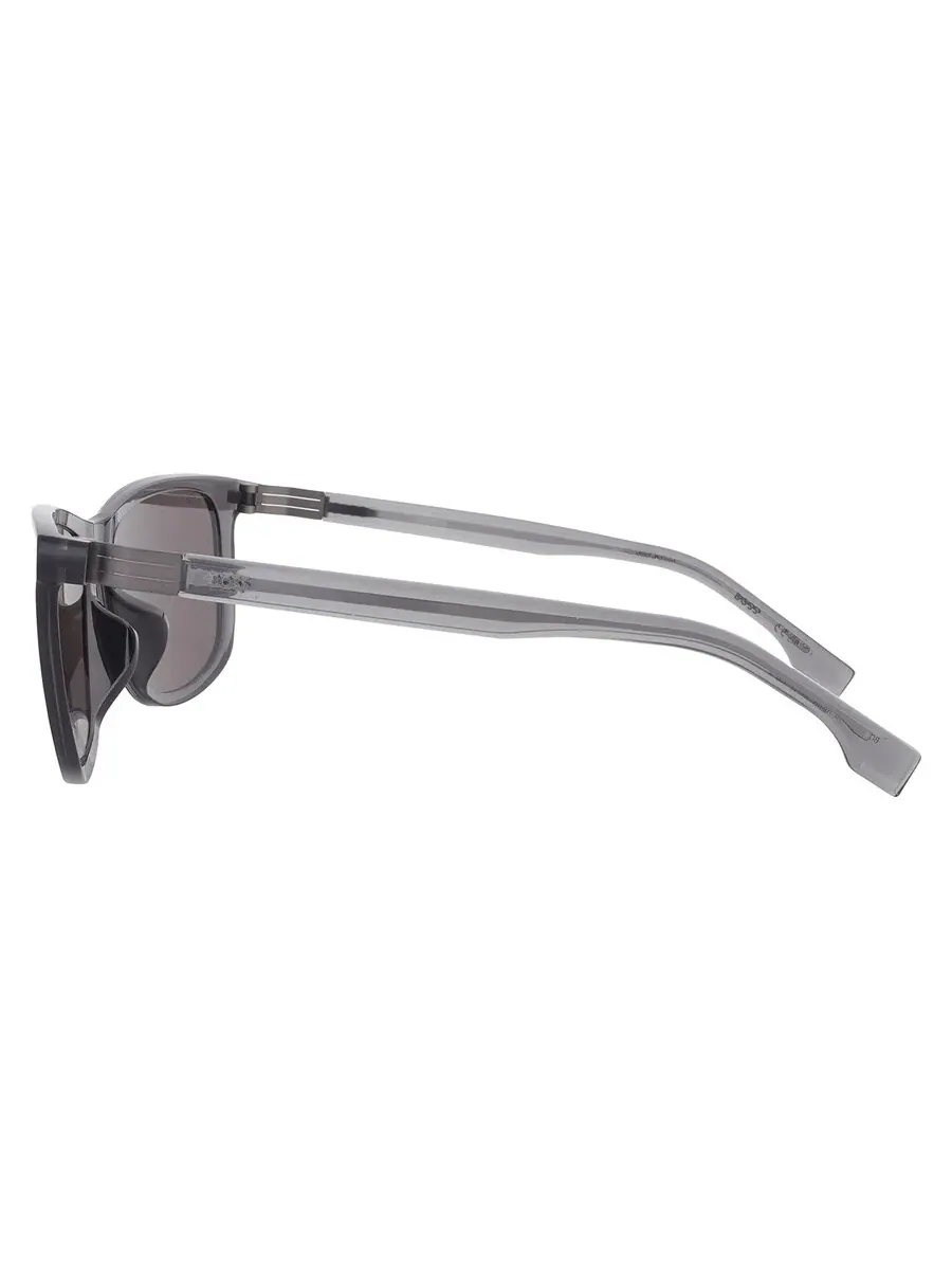 Мужские солнцезащитные очки Hugo Boss Grey Square BOSS 1617/F/S 0KB7/IR 59 — изображение 4 из 5, серый