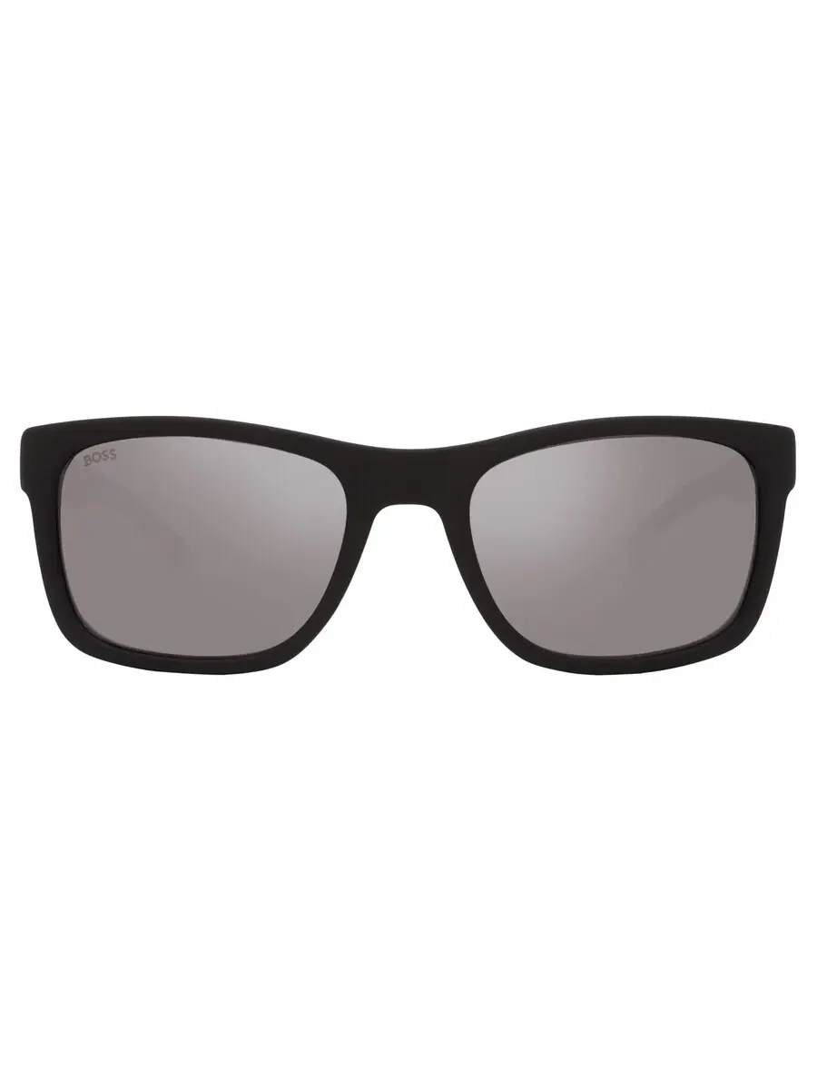Мужские солнцезащитные очки Hugo Boss Silver Mirror Square BOSS 1569/S 0003/T4 55