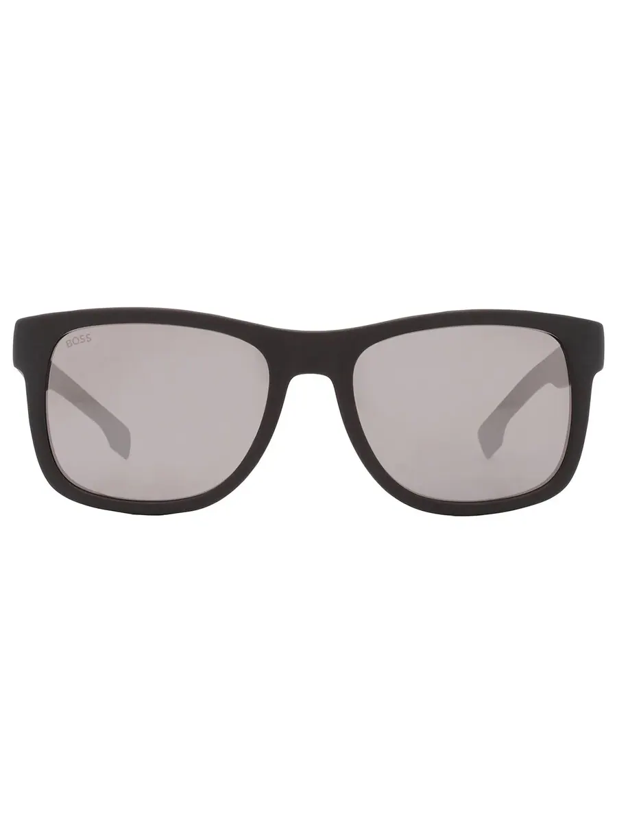 Мужские солнцезащитные очки Hugo Boss Silver Square BOSS 1568/S 0003/T4 55