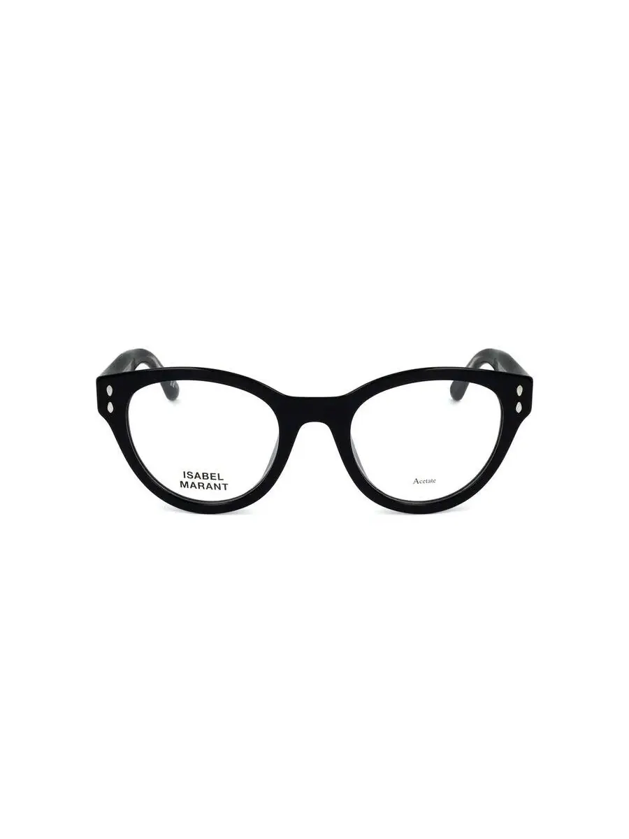 Женские черные очковые оправы Isabel Marant Cat Eye IM 0042/G-807-2 — белый