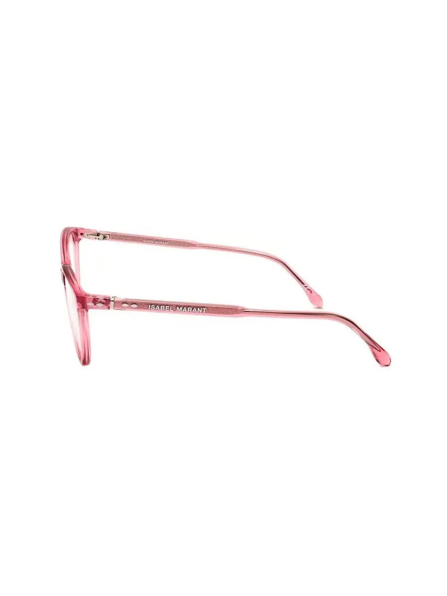 Женские розовые очковые оправы Isabel Marant Cat Eye IM 0065-35J-4 — 3