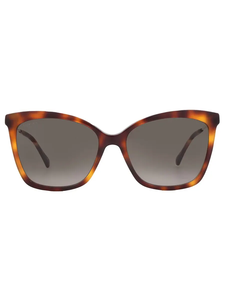 Женские солнцезащитные очки Jimmy Choo Brown Gradient Butterfly MACI/S 0086/HA 55 — серый