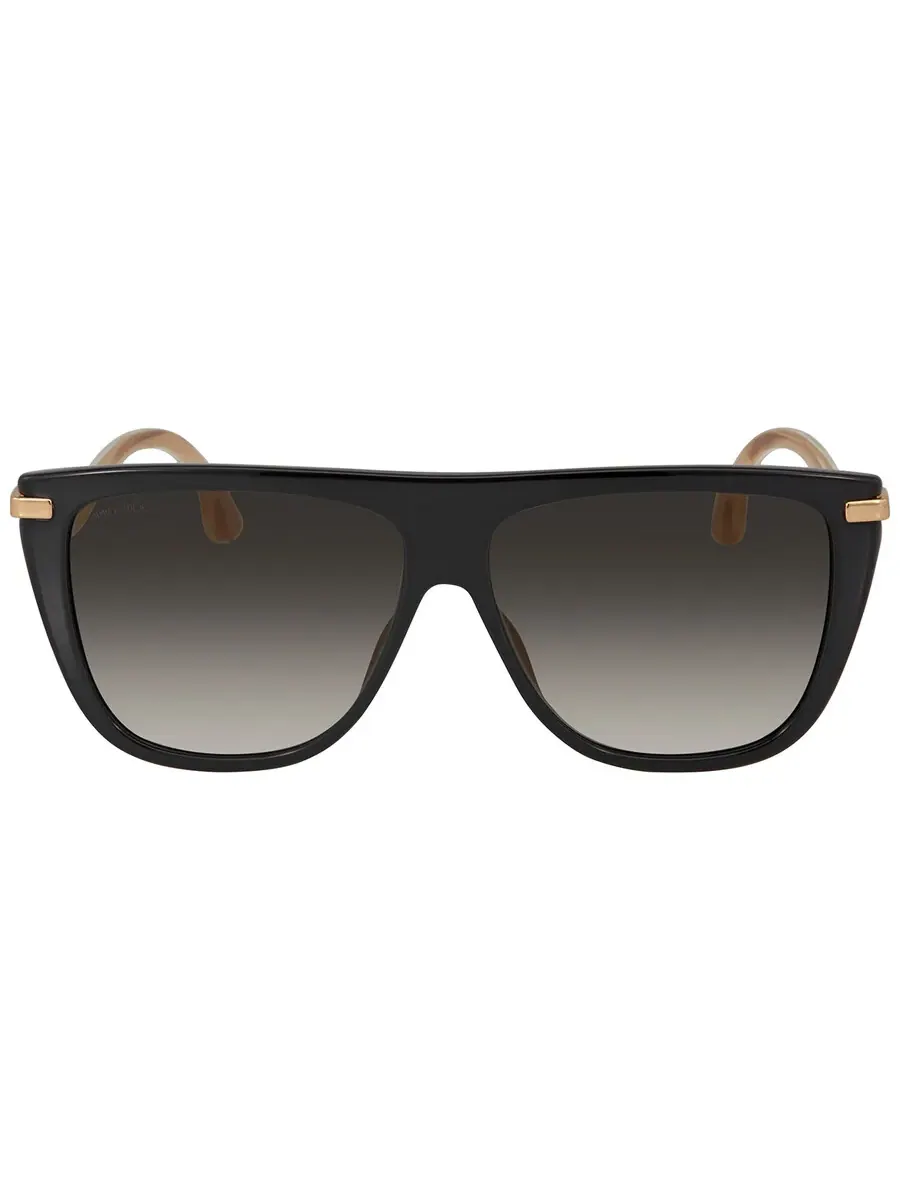 Женские солнцезащитные очки Jimmy Choo Gray SF Gold Browline SUVI/S 0807/FQ 58