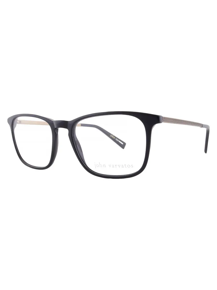 Мужские очки John Varvatos Demo Square V370 0BLA 52 — 2