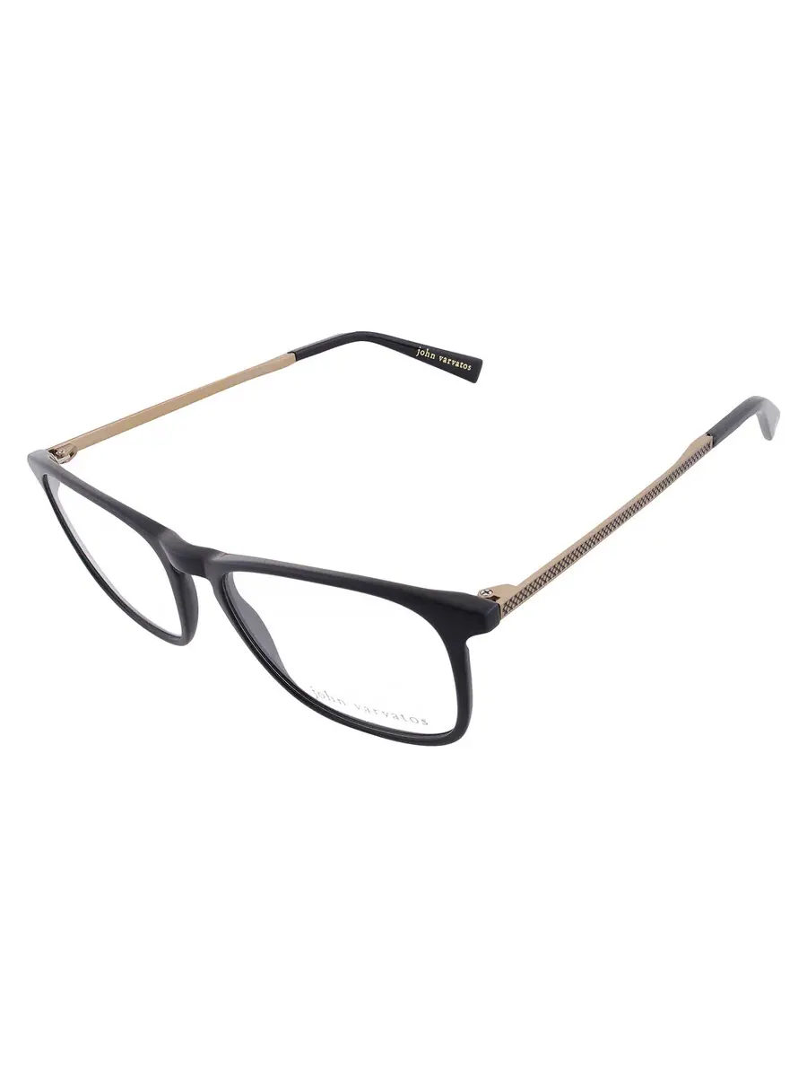 Мужские очки John Varvatos Demo Square V370 0BLA 52 — 3