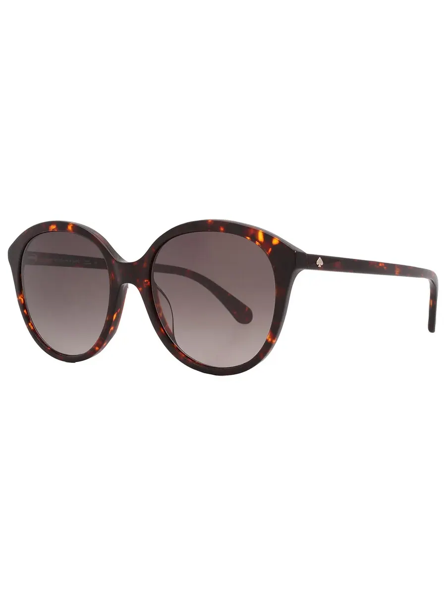 Женские солнцезащитные очки Kate Spade Brown Gradient Oval BRIA/G/S 0086/HA 55 — изображение 3 из 5, коричневый