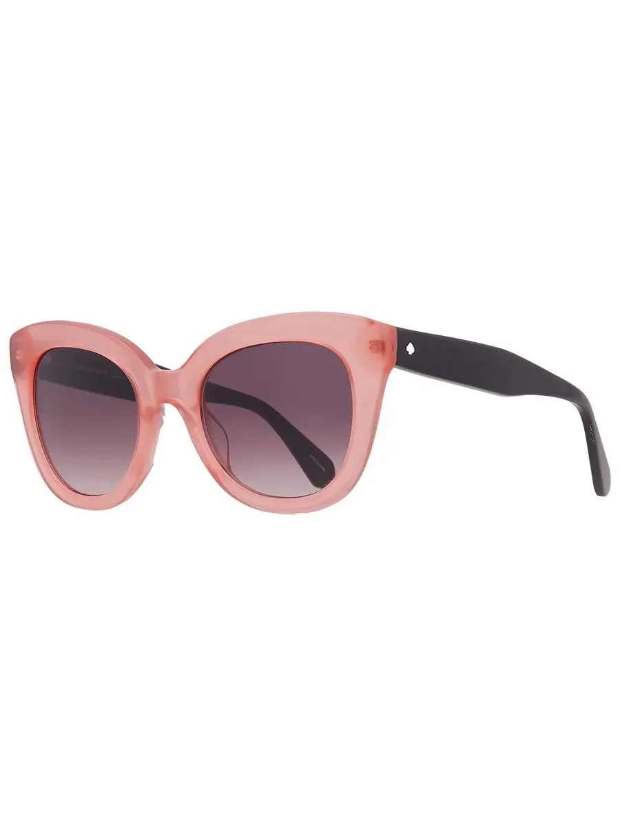 Женские солнцезащитные очки Kate Spade коричневые овальные BELAH/S 035J/HA — изображение 2 из 4, розовый