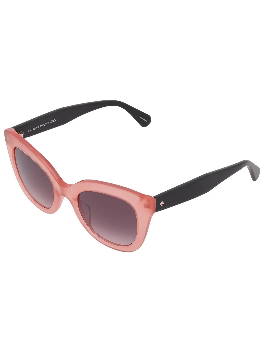 Женские солнцезащитные очки Kate Spade коричневые овальные BELAH/S 035J/HA — изображение 3 из 4, розовый