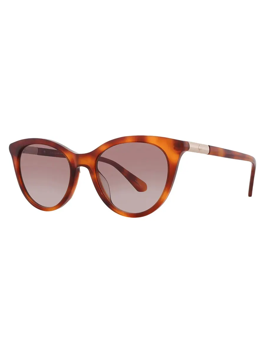 Женские солнцезащитные очки Kate Spade Brown Shaded Cat Eye JANALYNN/S 009Q/HA 51 — изображение 2 из 4, коричневый