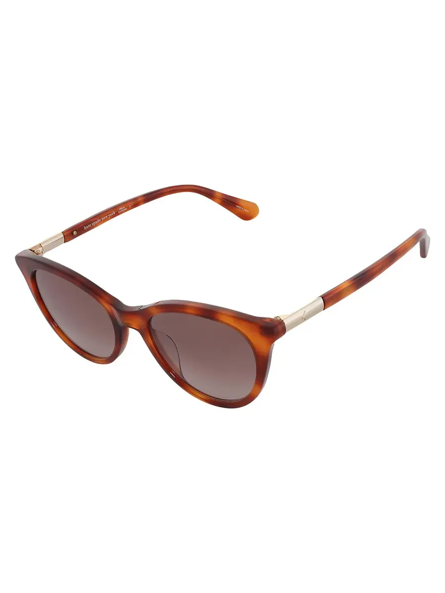 Женские солнцезащитные очки Kate Spade Brown Shaded Cat Eye JANALYNN/S 009Q/HA 51 — изображение 3 из 4, коричневый