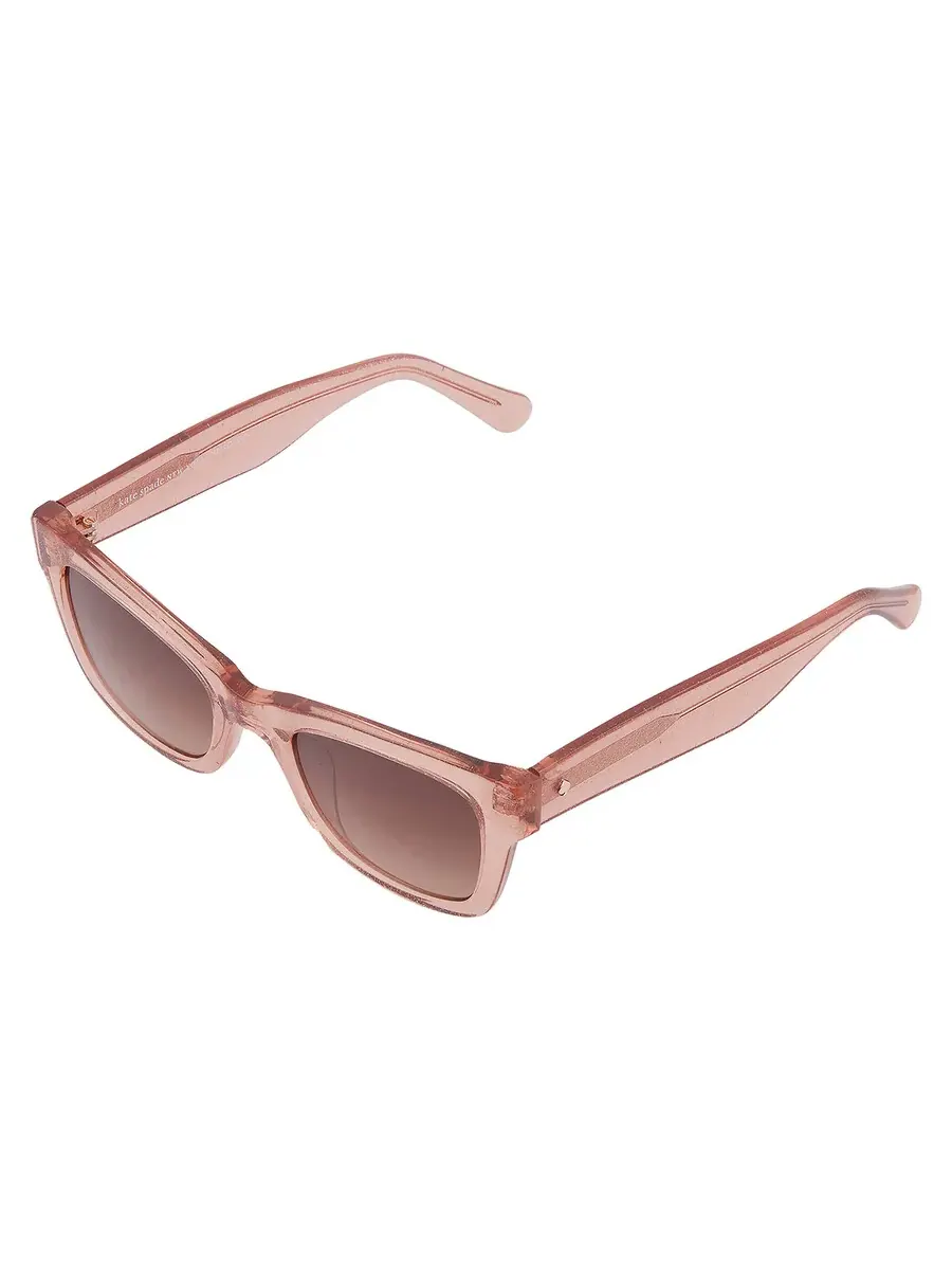 Женские солнцезащитные очки Kate Spade Brown Shaded Cat Eye KS AIMEE/S 0QR0/HA 50 — изображение 3 из 4, розовый