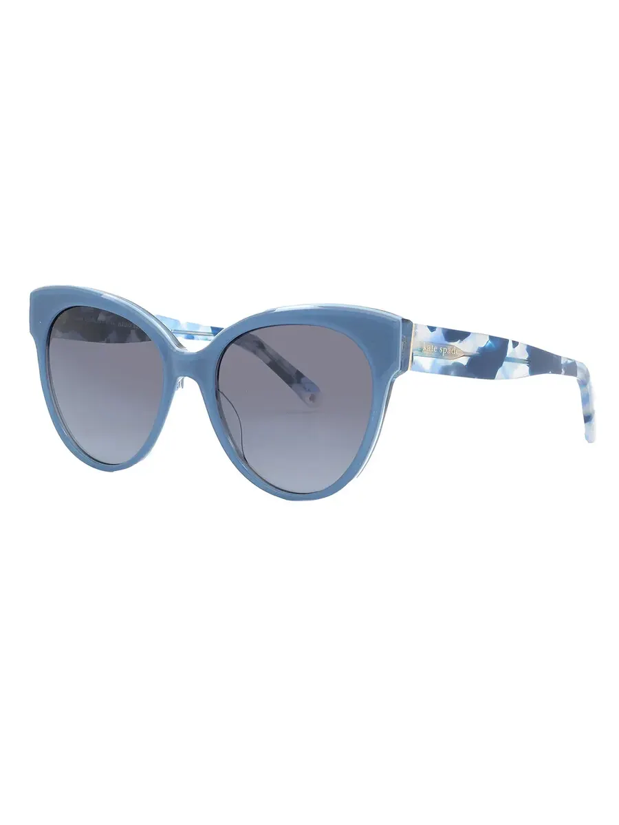 Женские солнцезащитные очки Kate Spade Gray Shaded Butterfly AUBRIELLA/G/S 0PJP9O 55 — изображение 3 из 5, синий