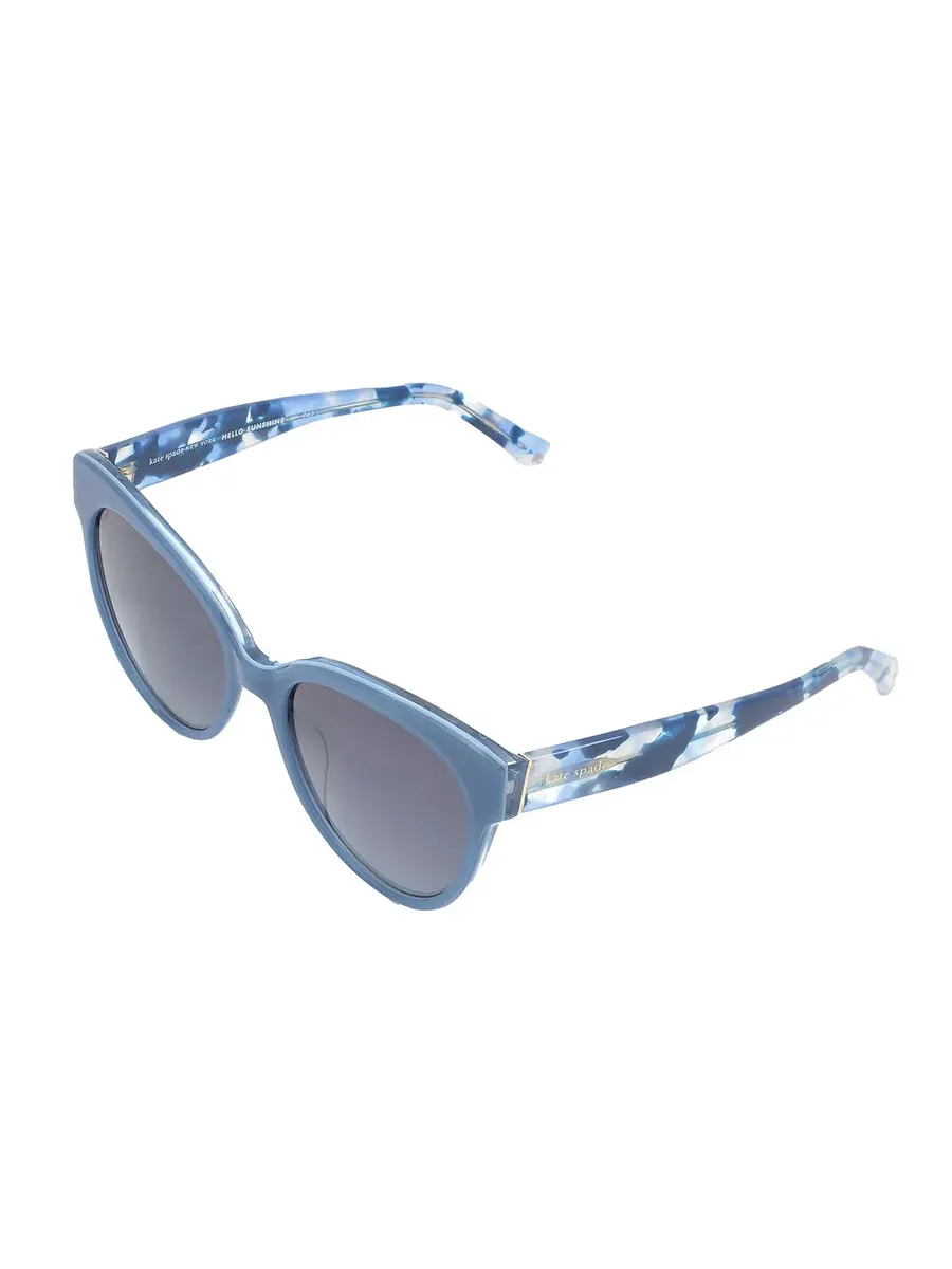 Женские солнцезащитные очки Kate Spade Gray Shaded Butterfly AUBRIELLA/G/S 0PJP9O 55 — изображение 5 из 5, синий