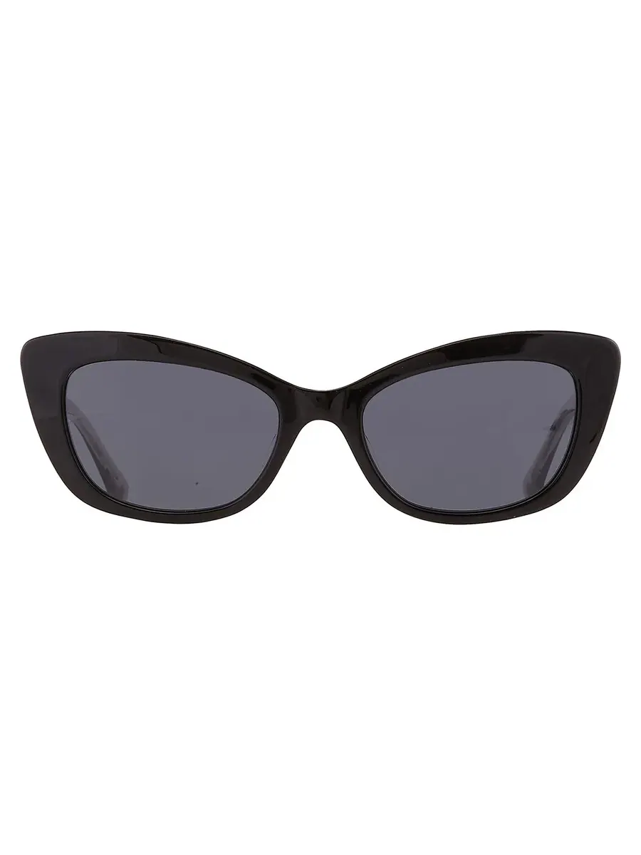 Серые женские солнцезащитные очки Kate Spade в форме «кошачий глаз» MERIDA/G/S 0807/IR 54