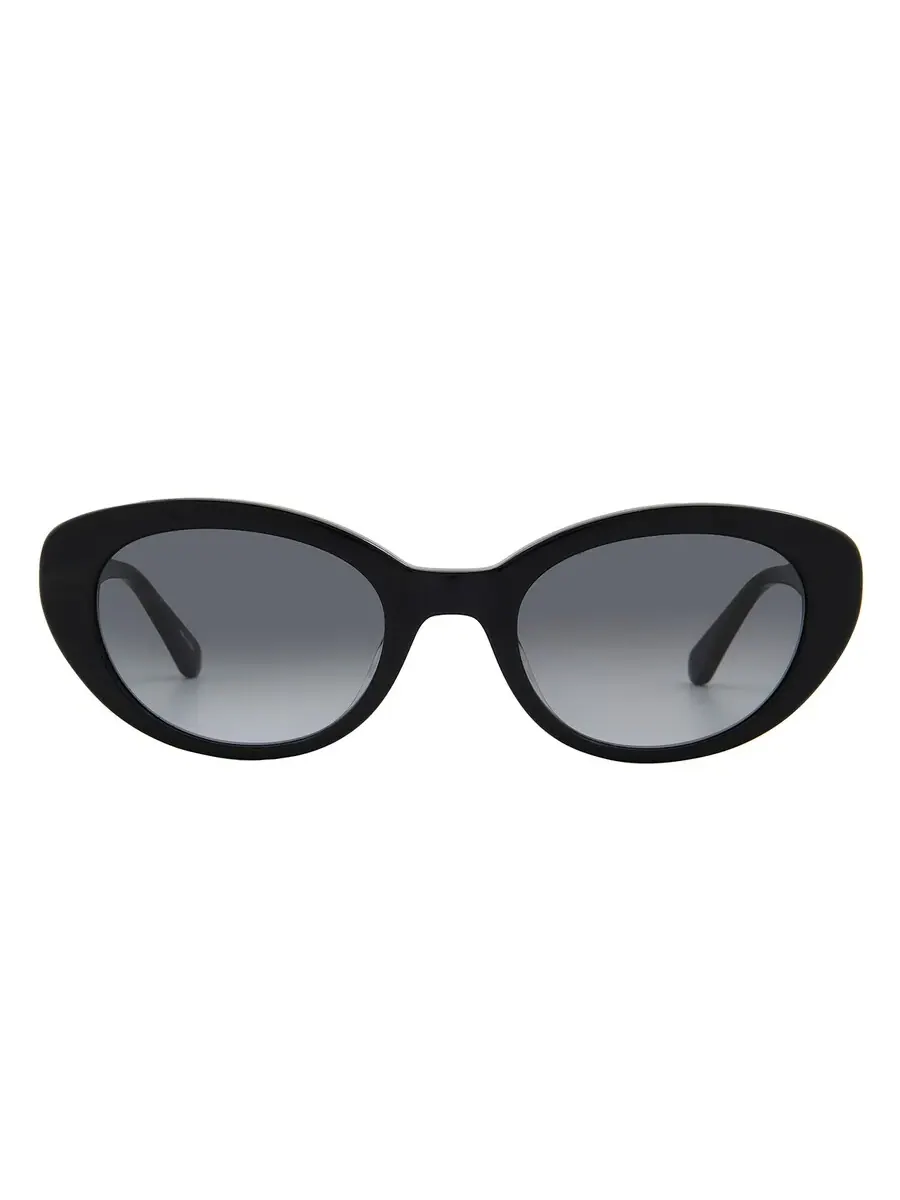 Солнцезащитные очки Kate Spade серого овального цвета CRYSTAL/S 0807/9O